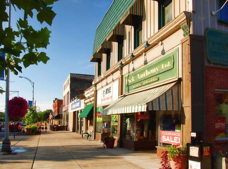 Downtown Canandaigua, New York