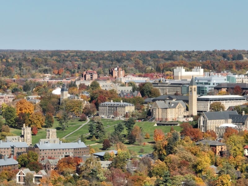 Panoramic view of Ithaca, New York