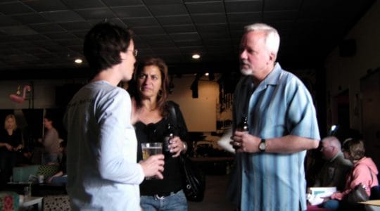 Amy with the Mayor and his wife.