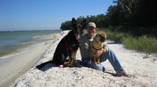 Beach at Washington Island Ferry - Door County, WI