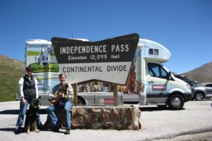 Independence Pass on Continental Divide