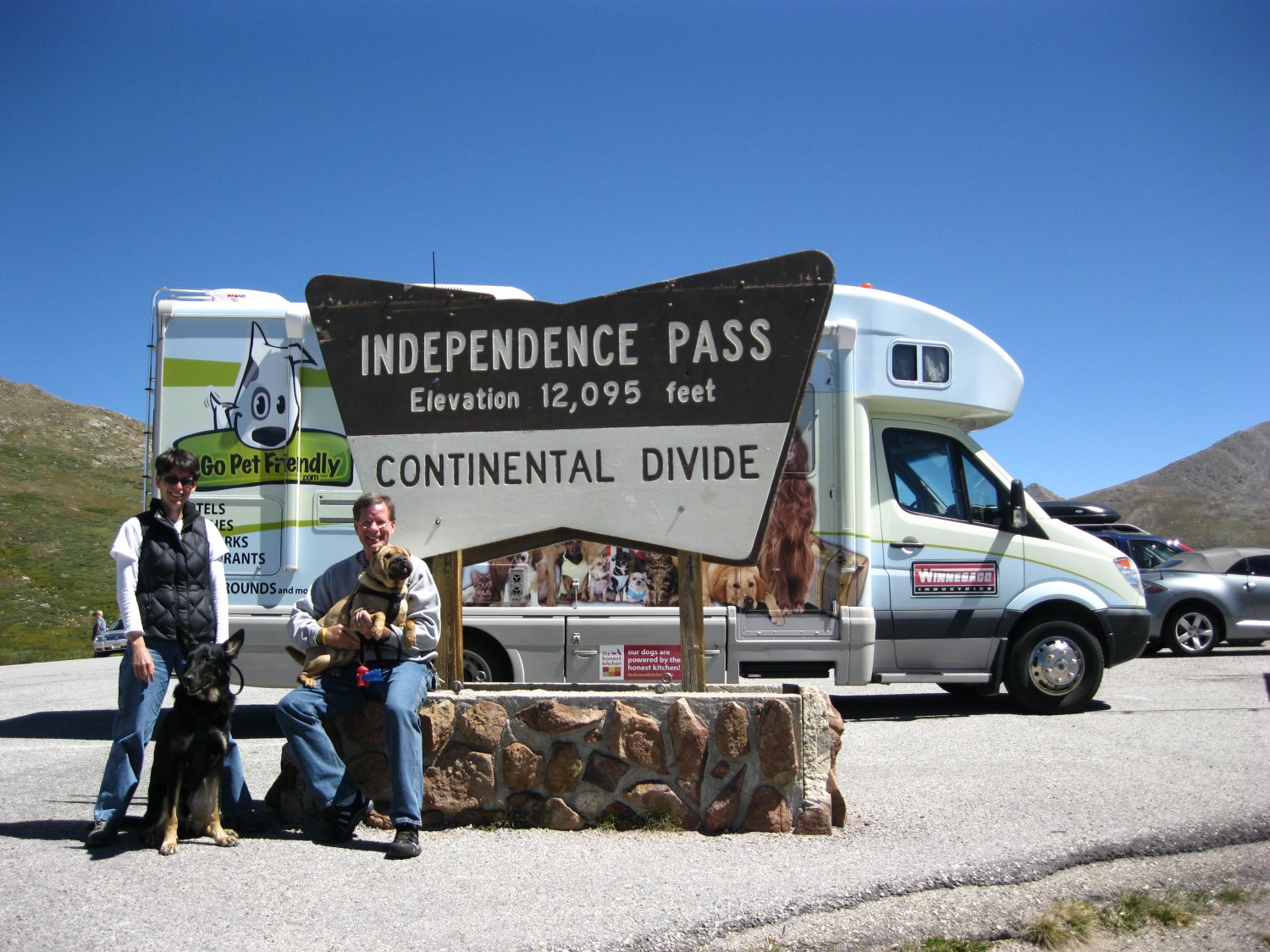Independence Pass on Continental Divide