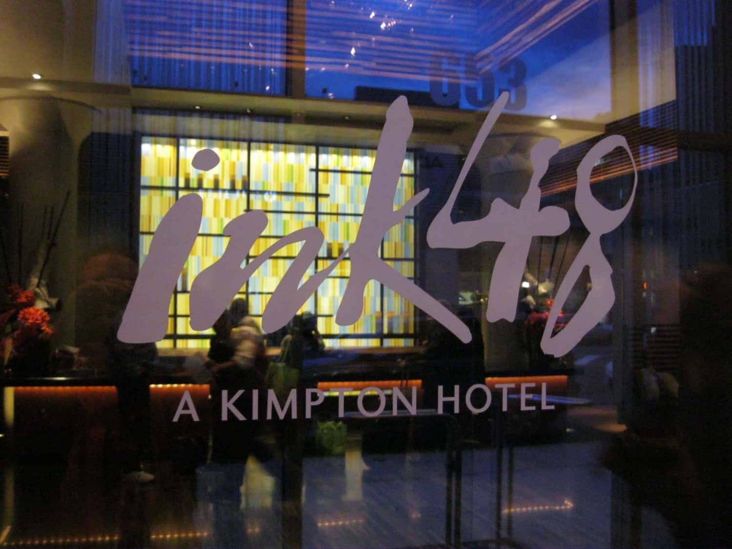 Ink 48 in New York - a Kimpton Hotel. One of the pet-friendly hotel chains where pets stay free!