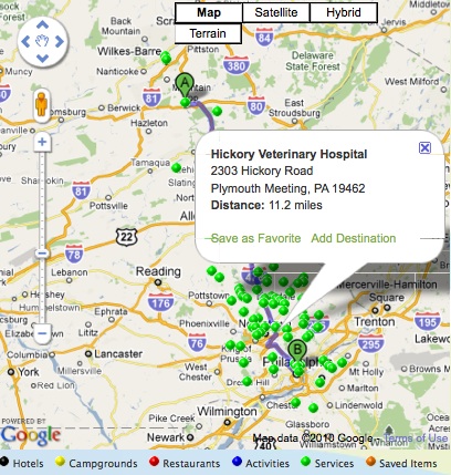 GoPetFriendly Road Trip Planner