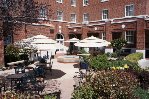 Courtyard at Hassayampa Inn