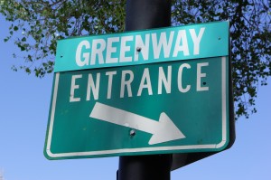 Greenway Entrance