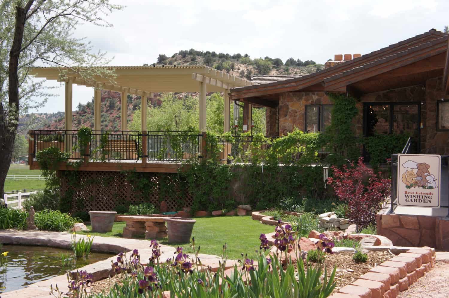 Welcome Center at Best Friends Animal Sanctuary in Kanab, UT