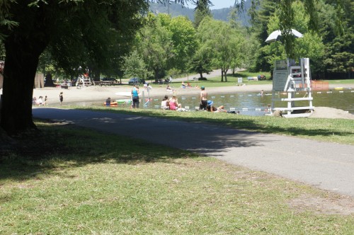 Beach at Spring Lake Regional Park