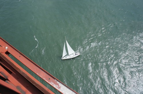 Boat Under Bridge