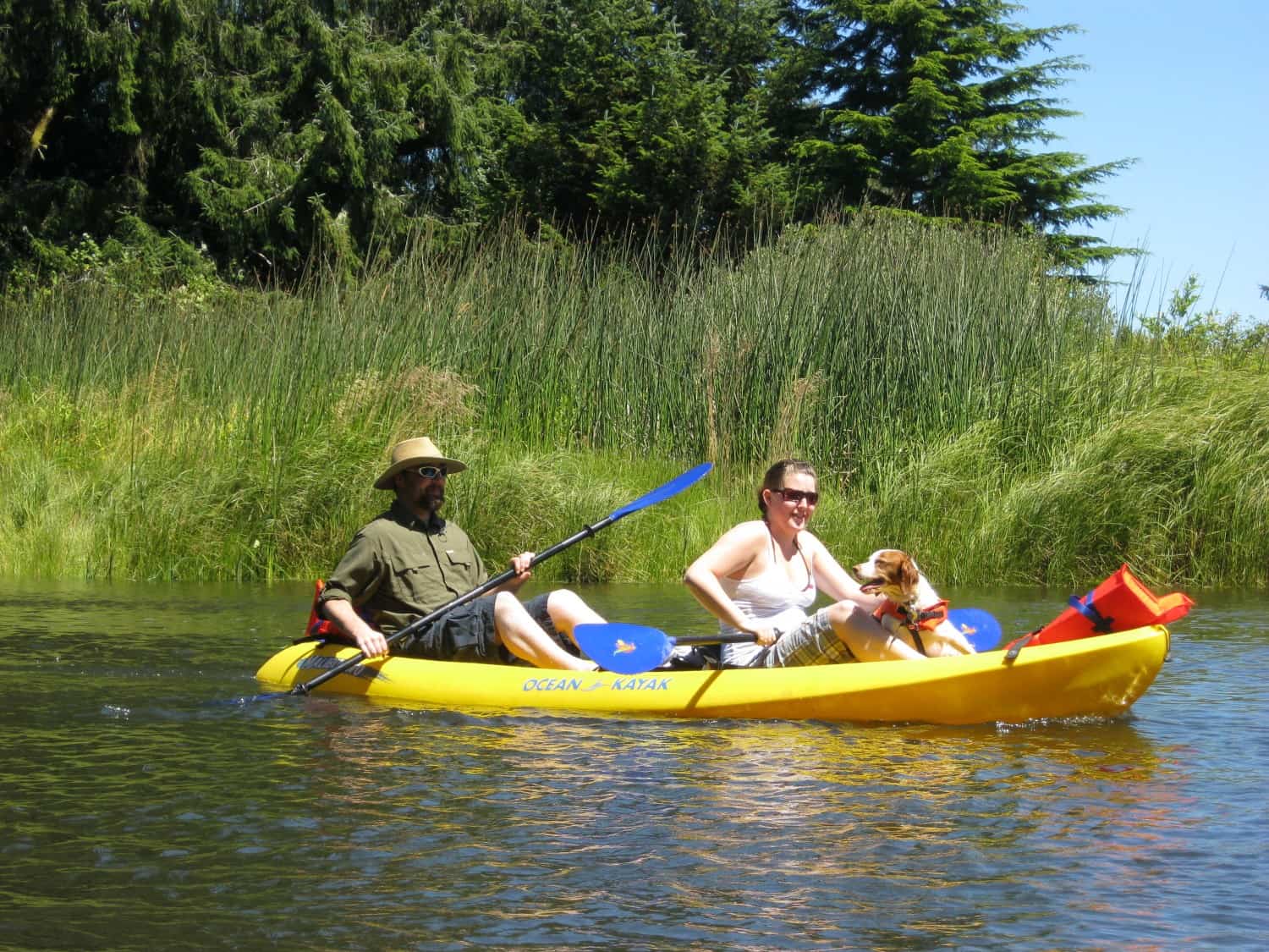 Kayaking on the Siuslaw River - Florence, OR