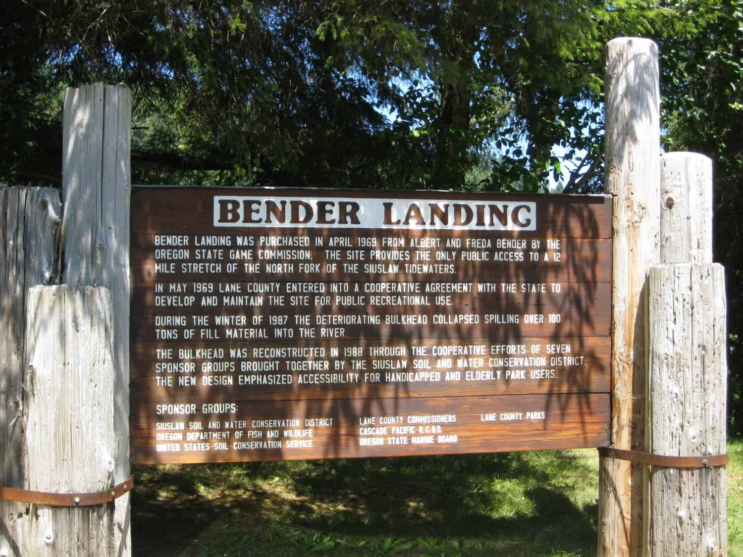 Bender Landing - Florence, Oregon