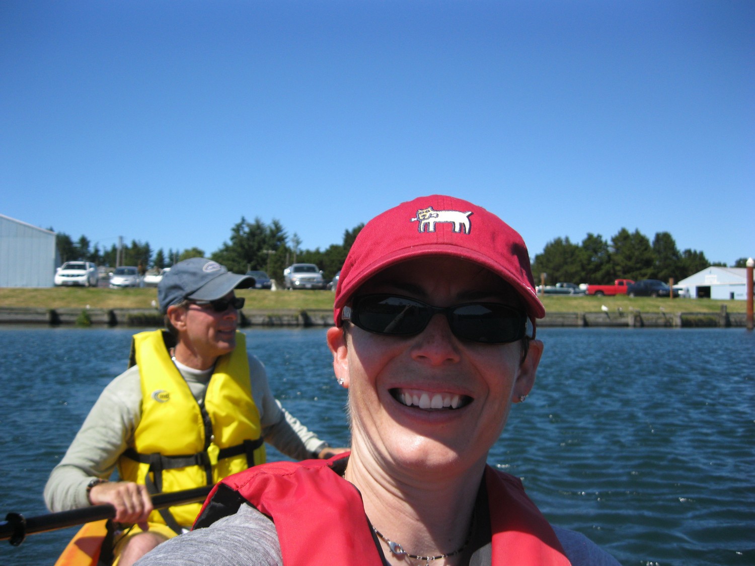 Amy and Rod Kayaking - Florence, OR