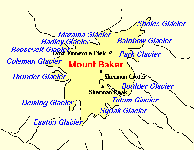 Glaciers - Mount Baker, WA