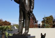 Buster and Ty with Louis Armstrong in New Orleans, LA