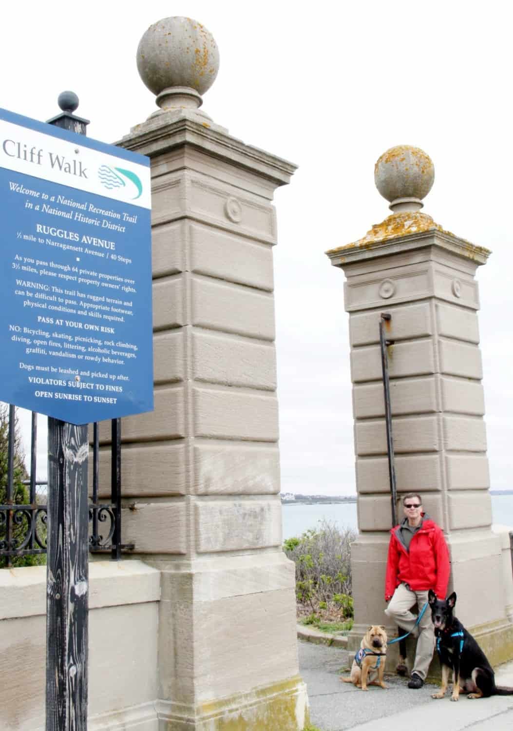 Dog Friendly Cliff Walk - Newport, RI