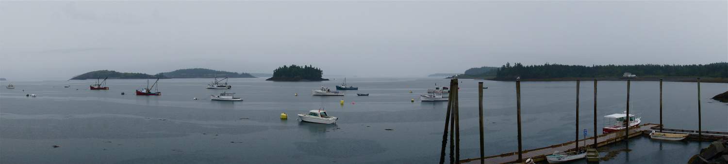 Harbor in Lubec, ME