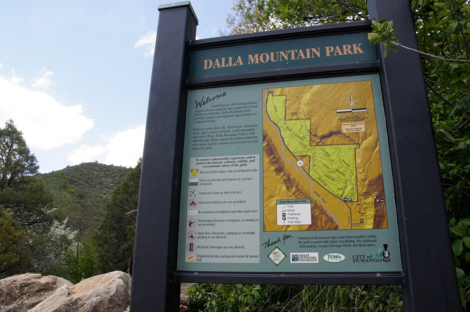 Dalla Mountain Park - Durango, CO