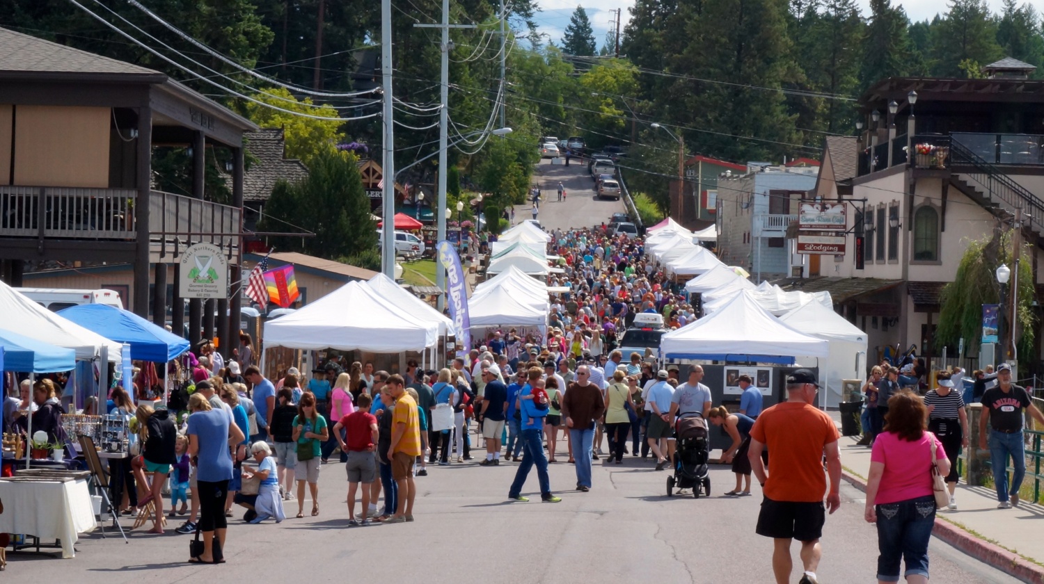 Art Festival in Bigfork, MT