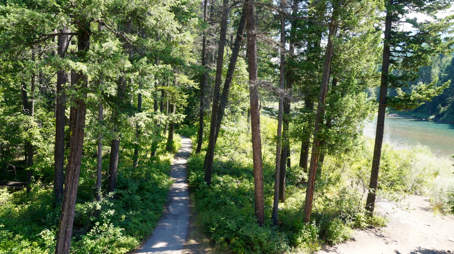 McDonald Creek Bike Path - West Glacier, MT