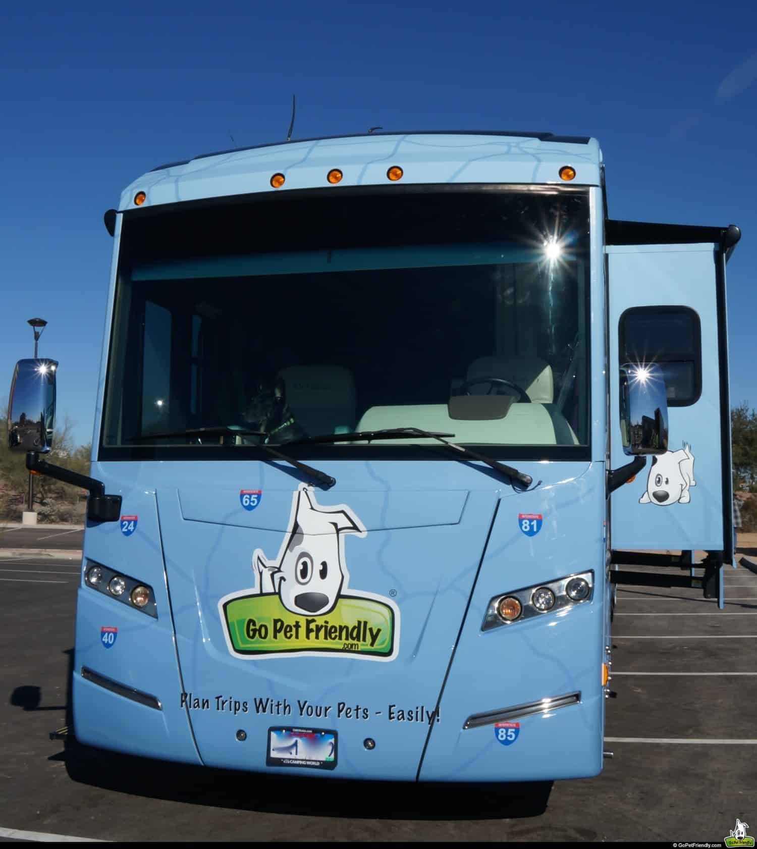 GoPetFriendly.com's New RV Wrap by blue media