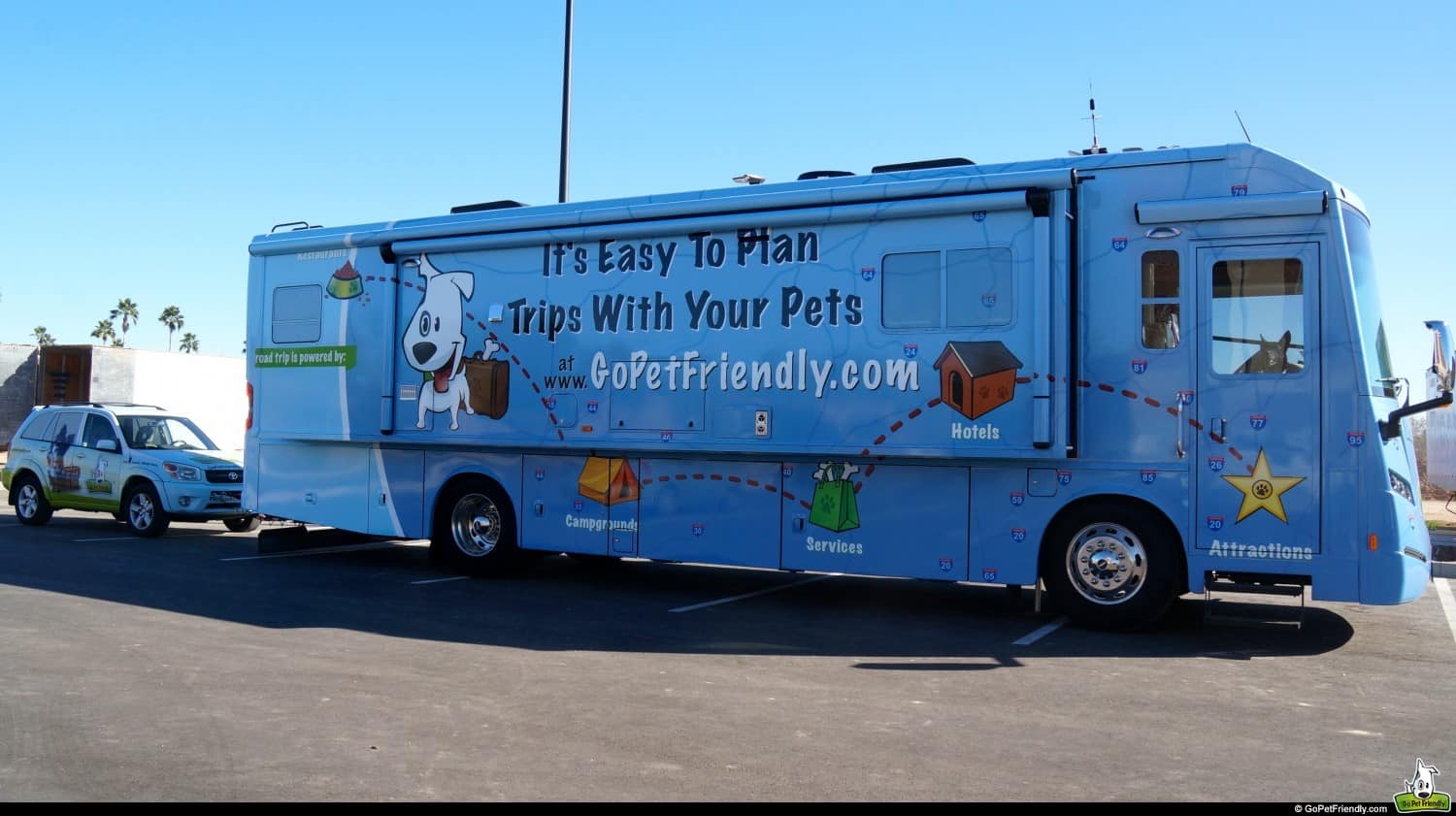 GoPetFriendly.com's New RV Wrap by blue media