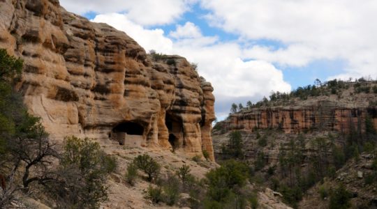 Seeing the Dog Friendly Sites in Sliver City, New Mexico.