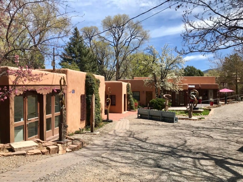 Galleries on Canyon Road in Santa Fe, NM