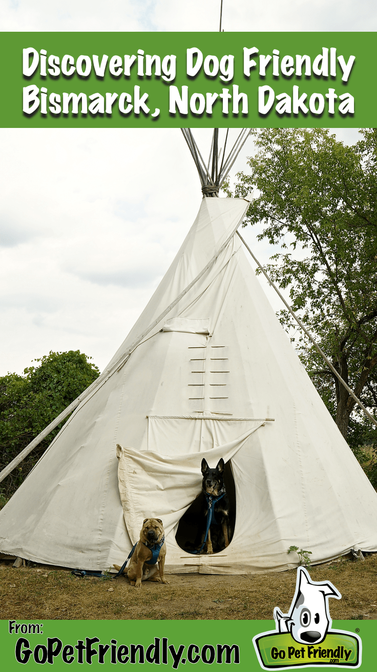 North Dakota is blessed with stunning natural beauty and interesting historical sites. We discovered both while exploring dog friendly Bismarck.