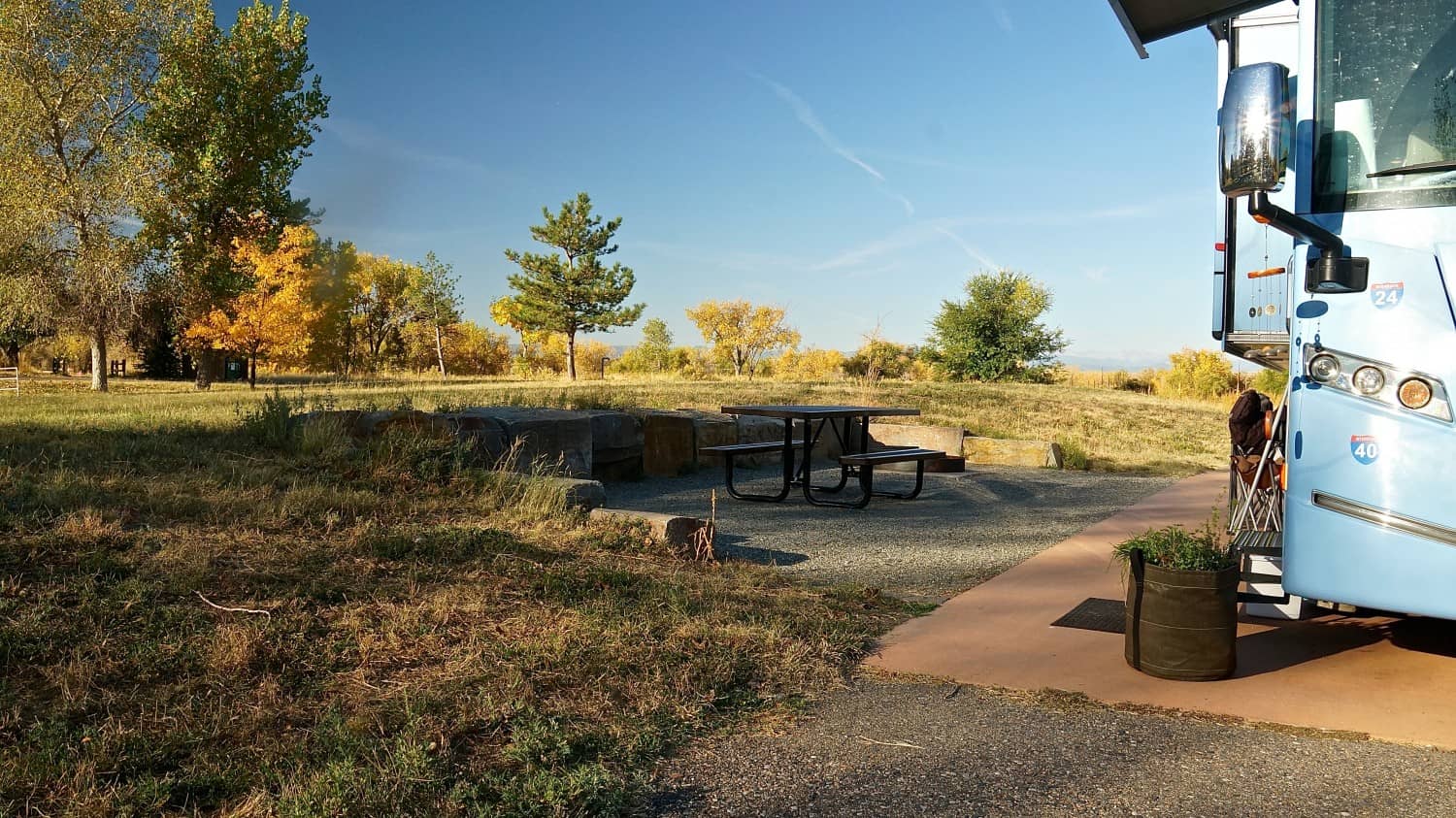 Camping at Cherry Creek State Park - Aurora, CO