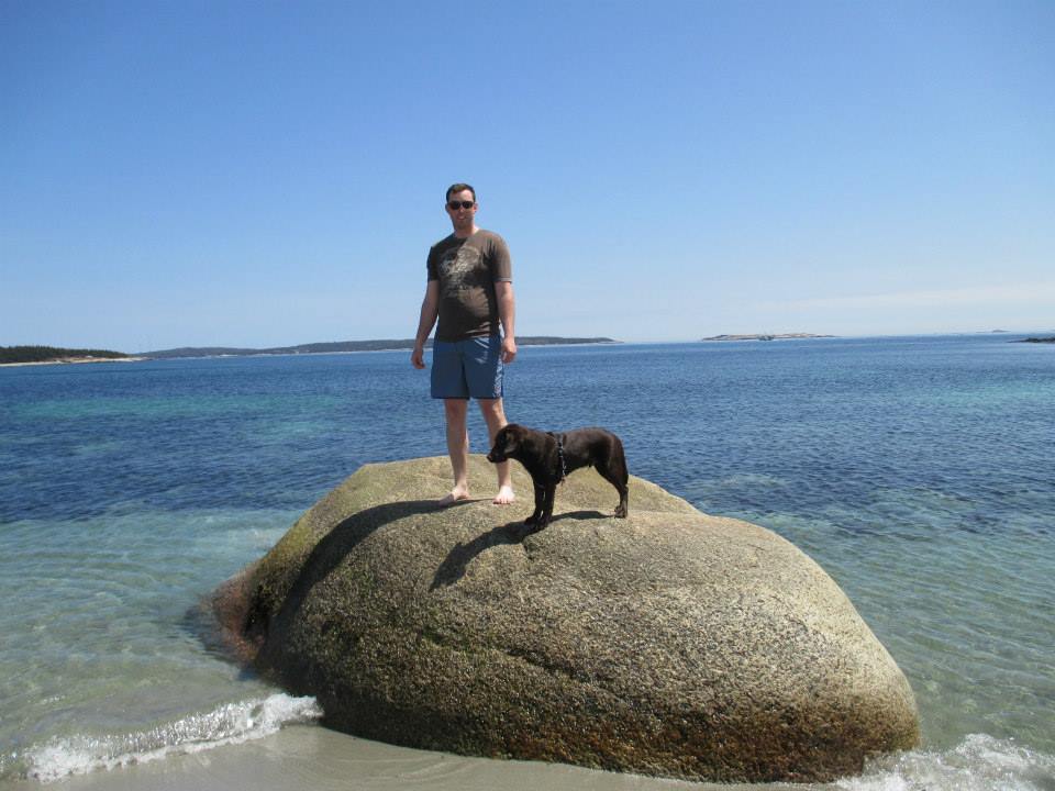 Dog Friendly Hiking at Crystal Crescent Beach Provincial Park - Halifax, NS