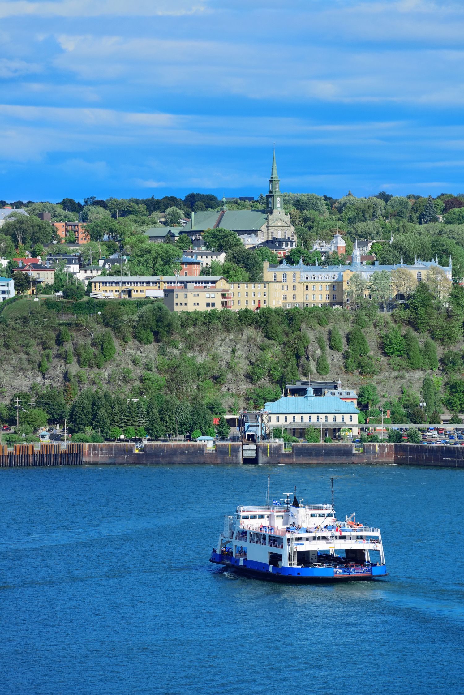 Ferry in Levis, QC, Canada