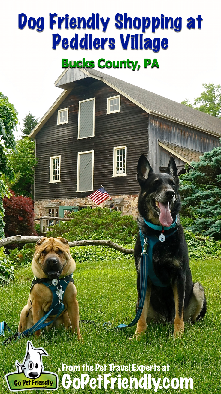 Dog Friendly Shopping at Peddlers Village - Bucks County, PA | GoPetFriendly.com