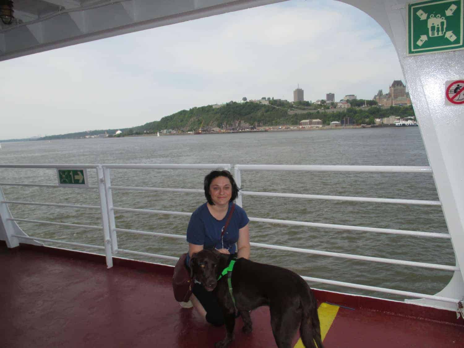 Finlay the Dog Visits Quebec, Canada