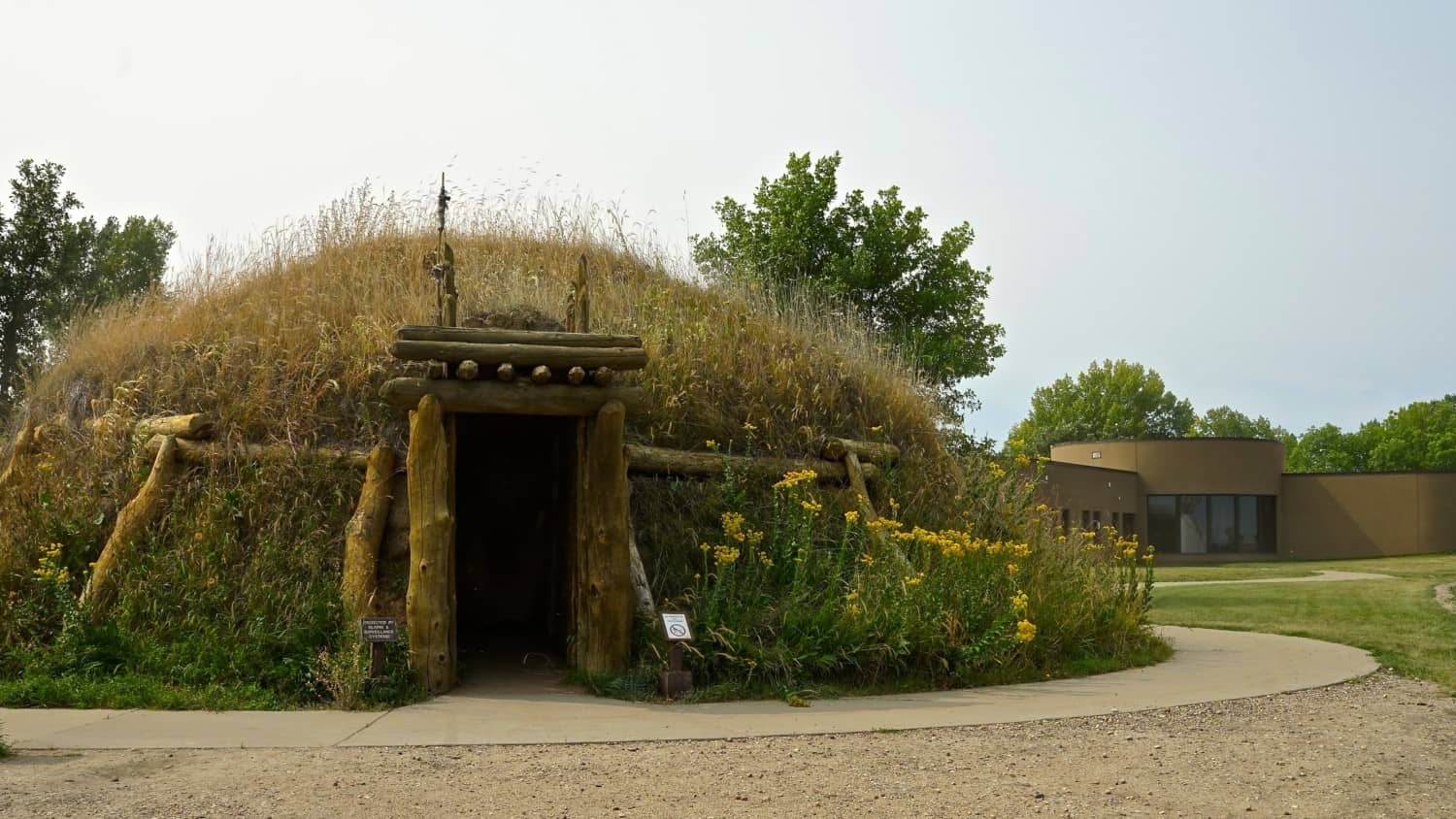 North Dakota's Top Pet-Friendly Attractions: The Knife River Indian Village |  GoPetFriendly.com