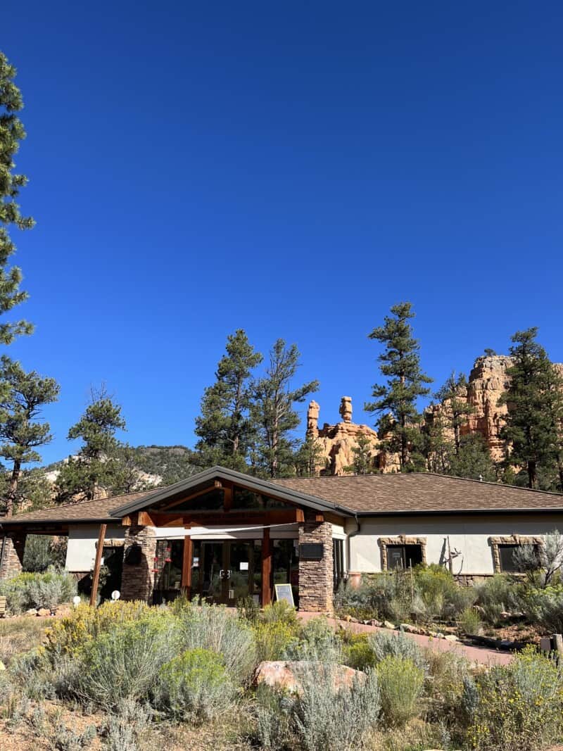 Red Canyon Visitor Center in Dixie National Forest, UT