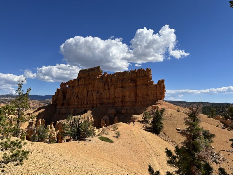 View along the Golden Wall Trail in Dixie National Forest, UT