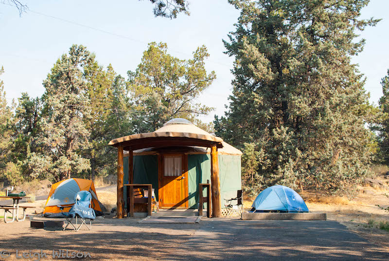 Yurt Camping in Oregon