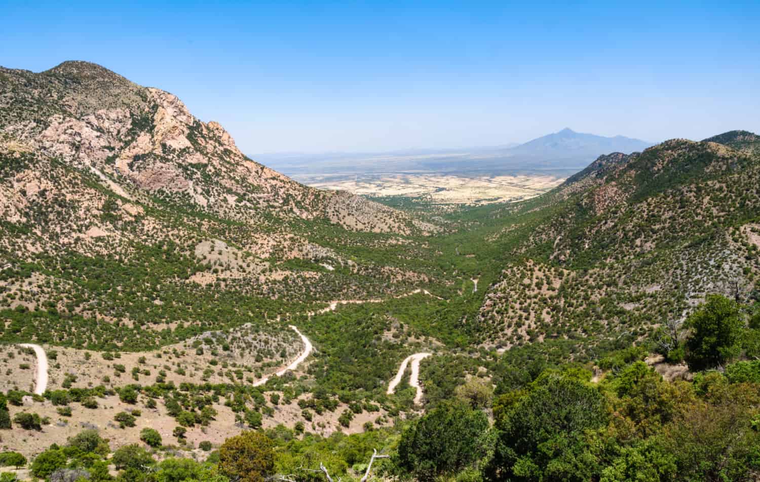 Landscape at pet friendly Coronado National Memorial in Arizona