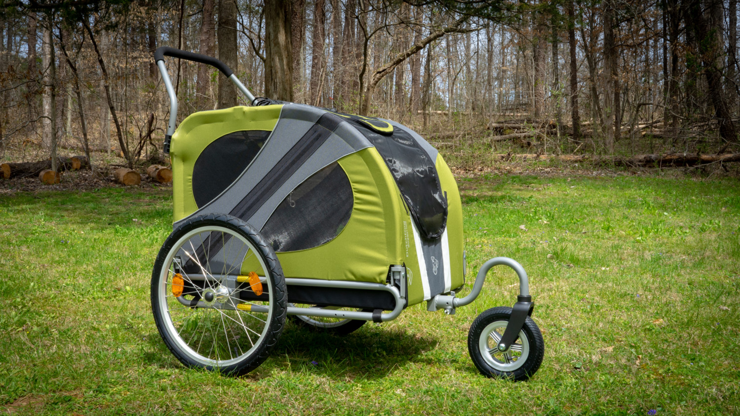 Green DoggyRide Novel Dog Jogger-Stroller