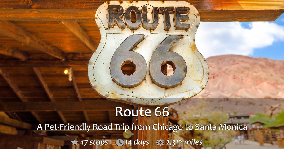 A Route 66 Sign in Calico Ghost Town, Yermo, California