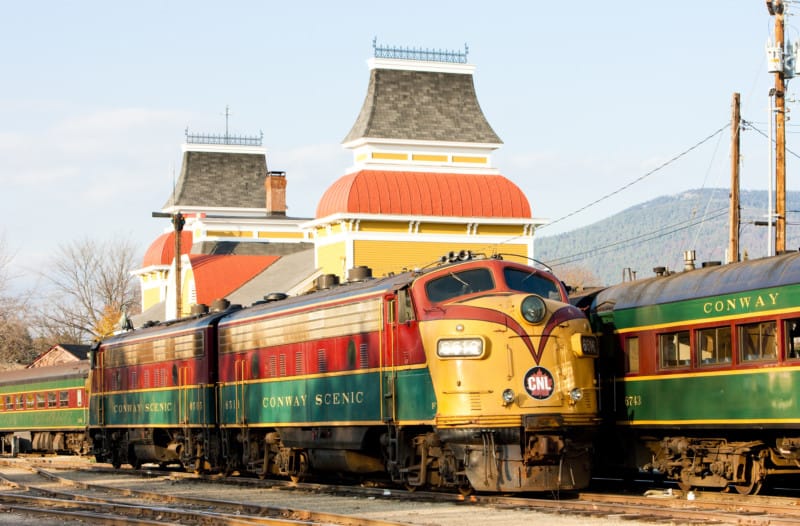 Railroad Museum, North Conway, New Hampshire, USA