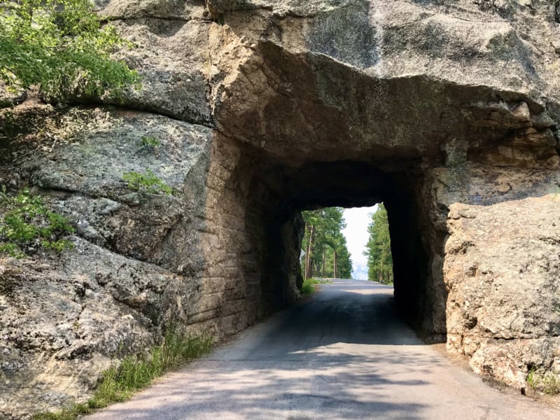 View from Iron Mountain Road in the Black Hills, South Dakota