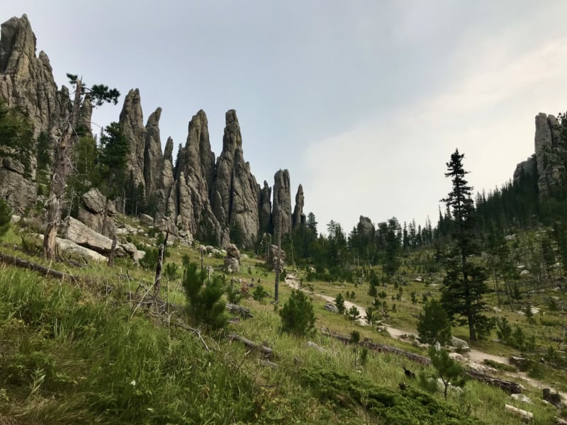 Cathedral Spires in pet friendly Custer State Park, South Dakota