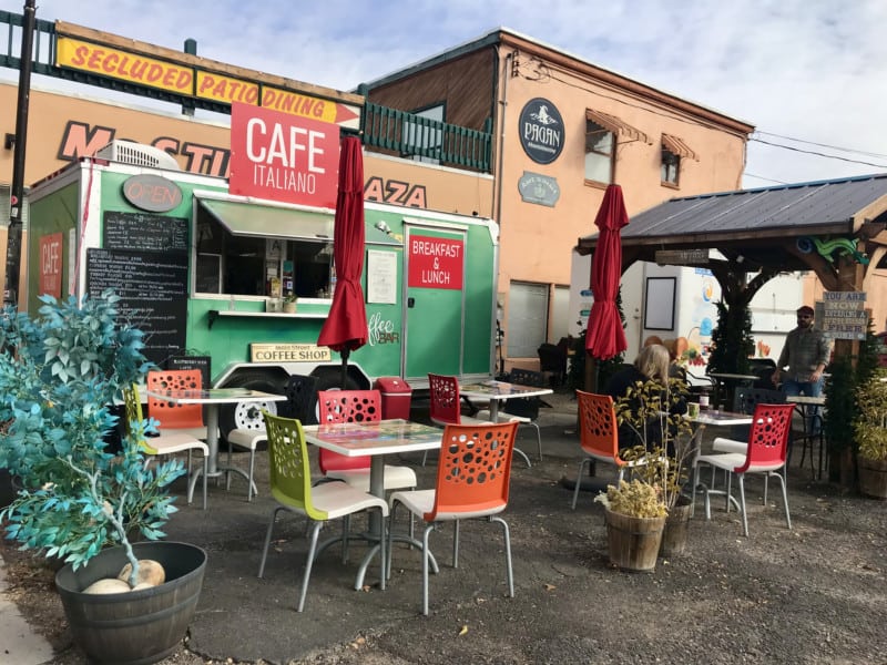 Photo of Café Italiano, a dog friendly outdoor café in Moab, UT