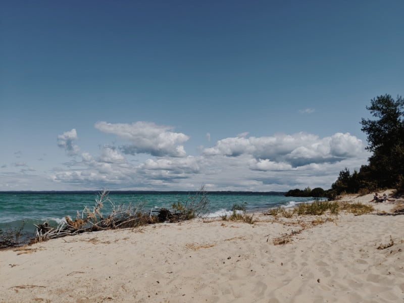 Mission Point Beach in Traverse City, MI