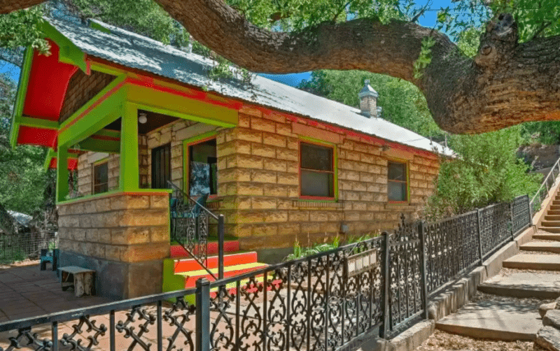 Colorful cottage in Bisbee, AZ