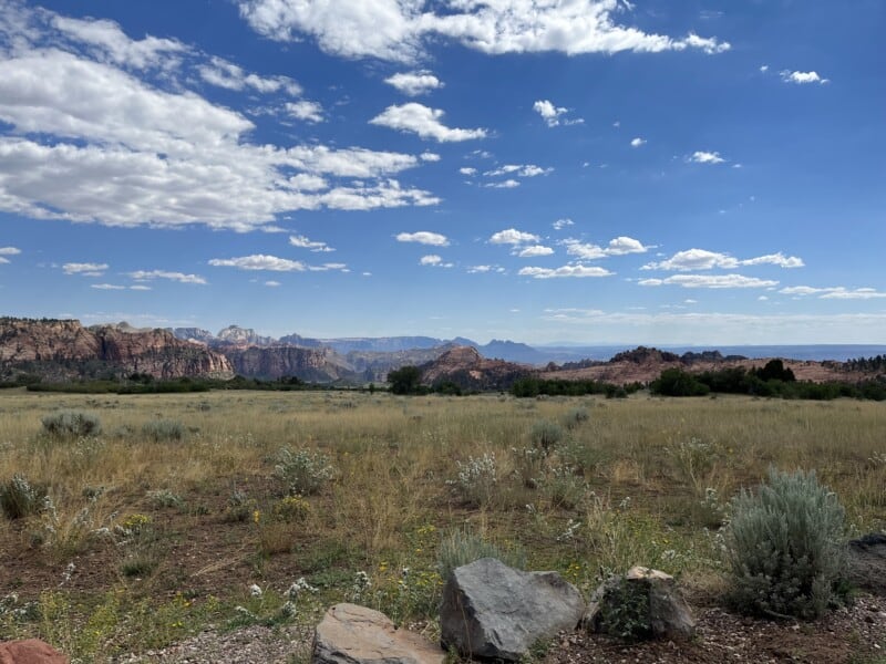 Views from Kolob Terrace Road near Virgin, UT